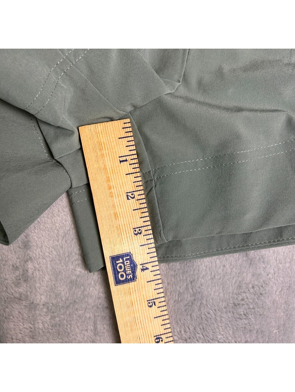 NWT All In Motion Woven Shorts Womens M Sage Green Drawstring Unlined Everyday - Picture 5 of 5